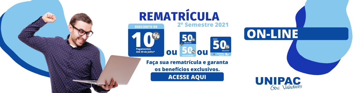 Rematrícula – 2º Semestre 2021